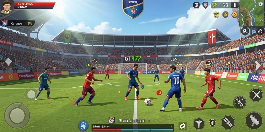 Momen seru saat bertarung dalam multiplayer.