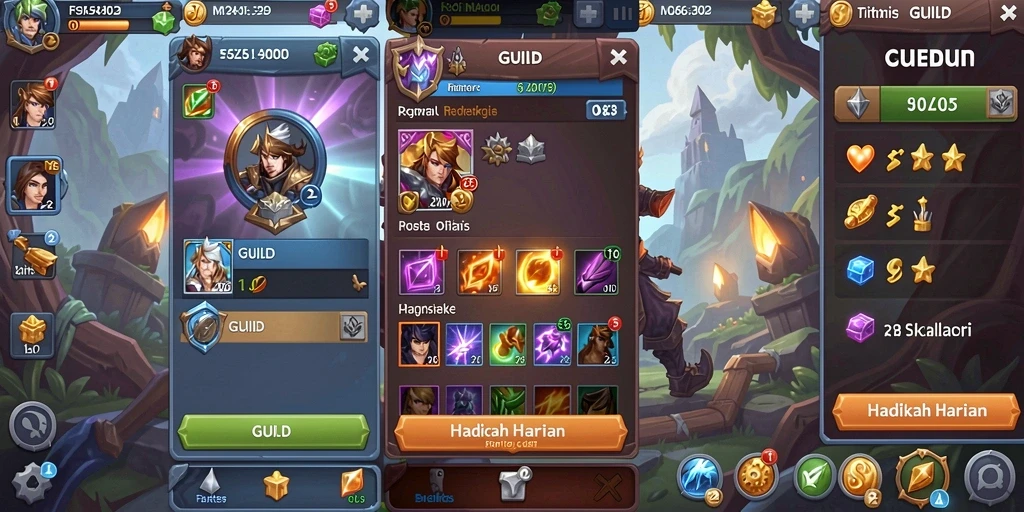 Screenshot memperlihatkan mode multiplayer yang seru.