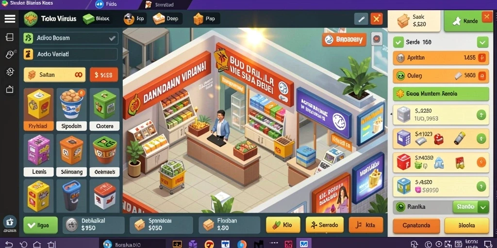Interaksi sosial yang menyenangkan di dalam game.