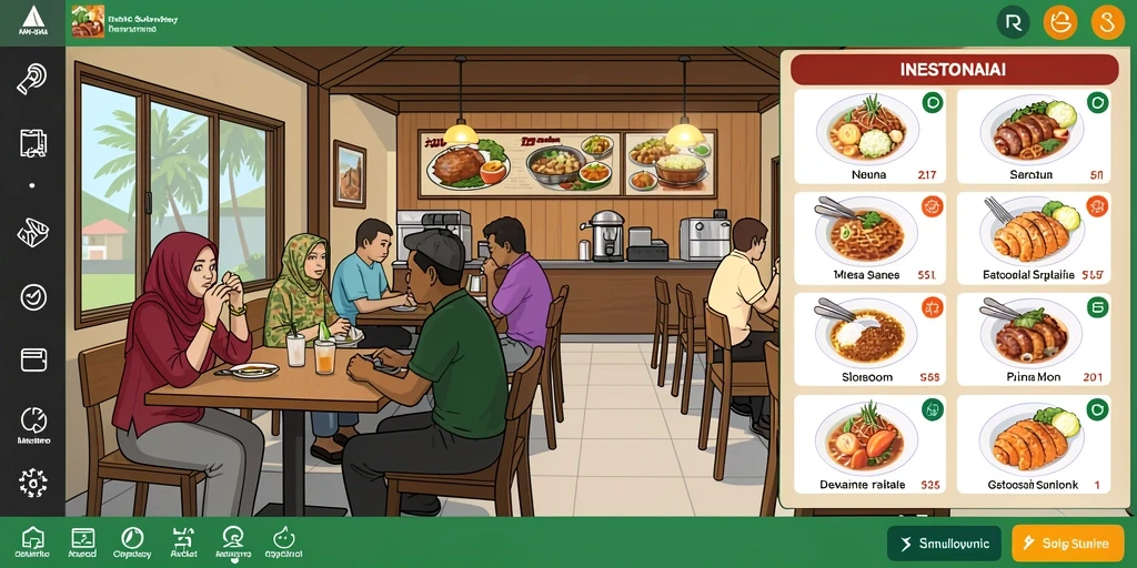 Interaksi antar pemain yang seru dan menyenangkan.