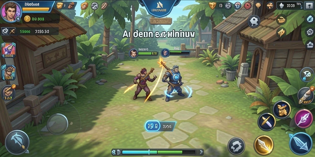 Interaksi seru dengan pemain lain di mode multiplayer.