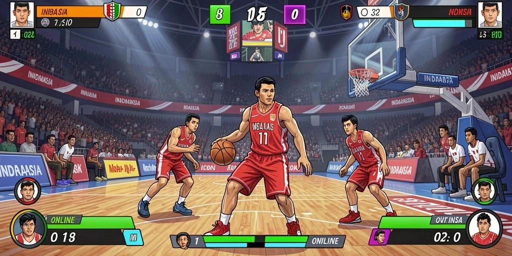 Mode multiplayer yang menghibur bersama teman.