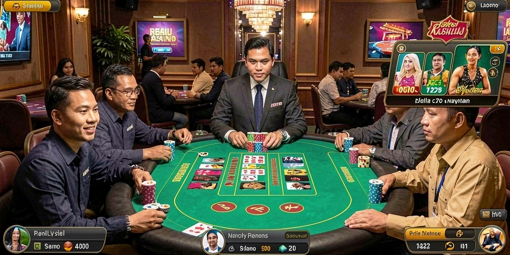 Momen seru saat berinteraksi dengan pemain lain.