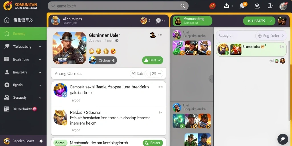 Komunitas yang aktif dan mendukung satu sama lain.